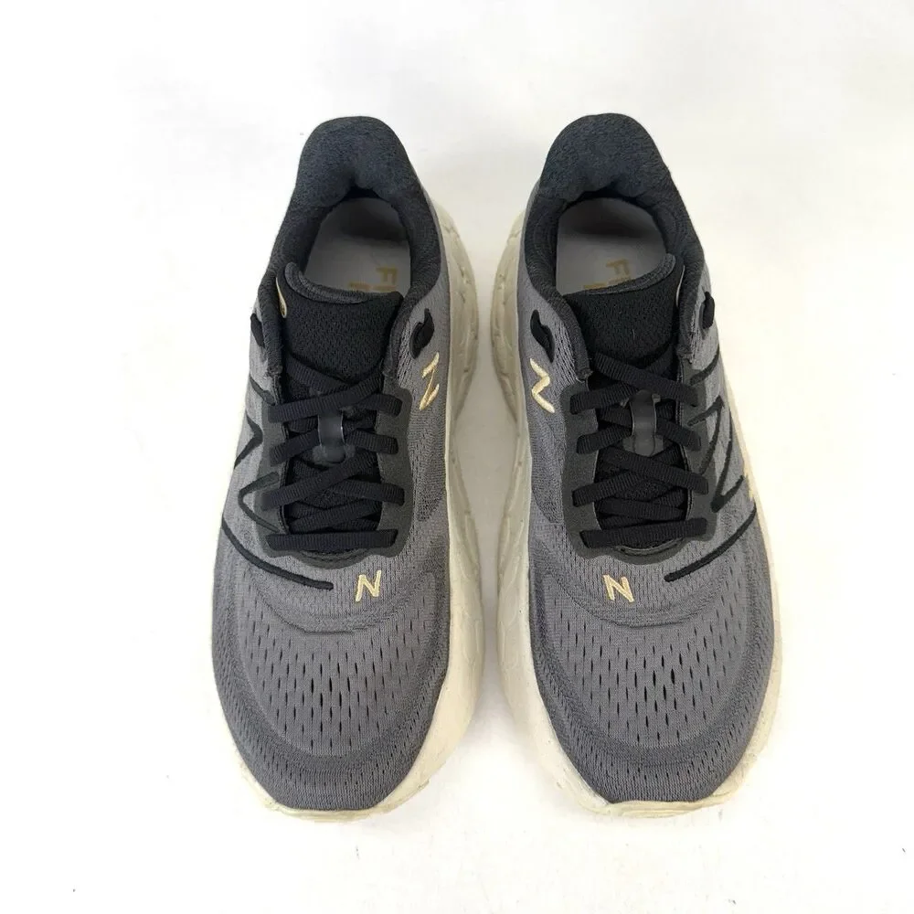 New Balance Fresh Foam X More v4 Athletic Running Shoes Black Dolce Women’s 9